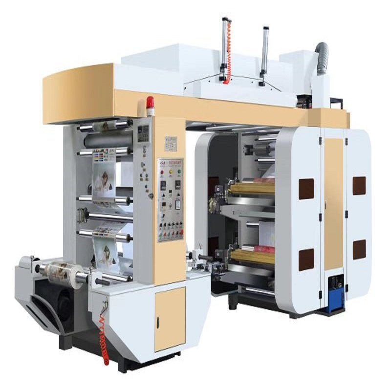 4 color flexo printing machine inline with paper bag machine